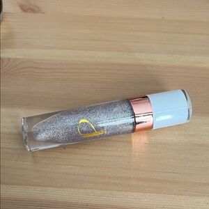 Glitter Lip Gloss with White Cap
